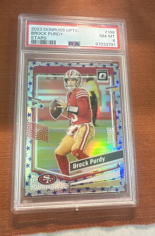 2023 Panini Donruss Optic - Brock Purdy #168 Stars Prizm
