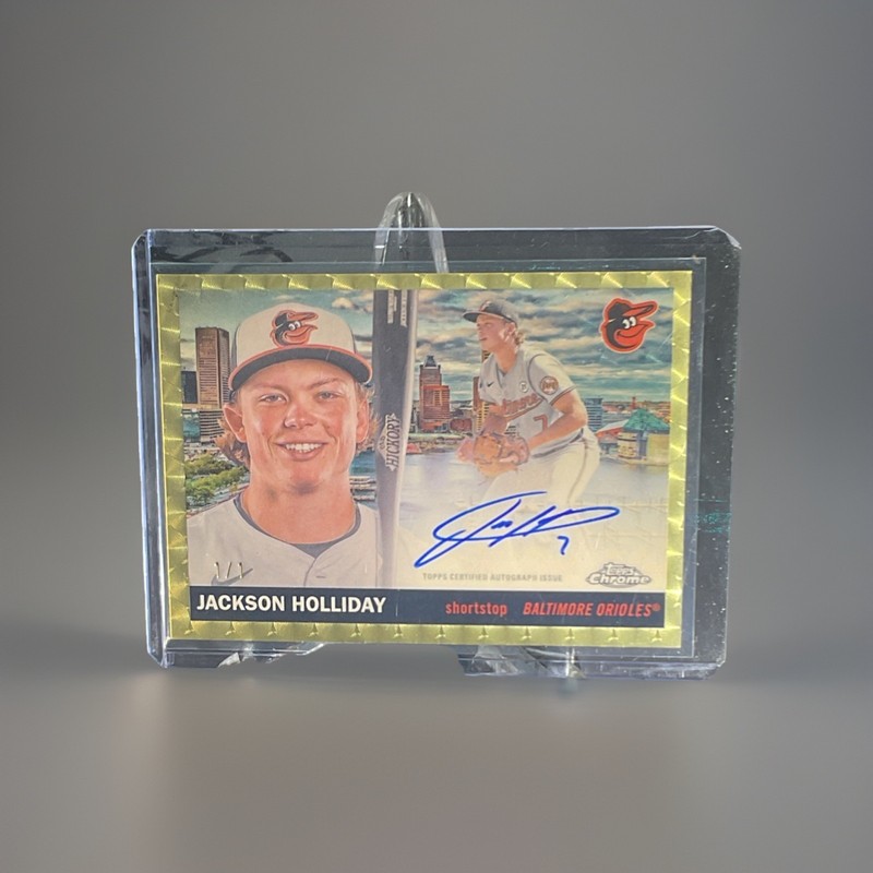2025 Topps Chrome Platinum Jackson Holliday SUPERFRACTOR CITY VAR AUTO 1/1 🔥🔥
