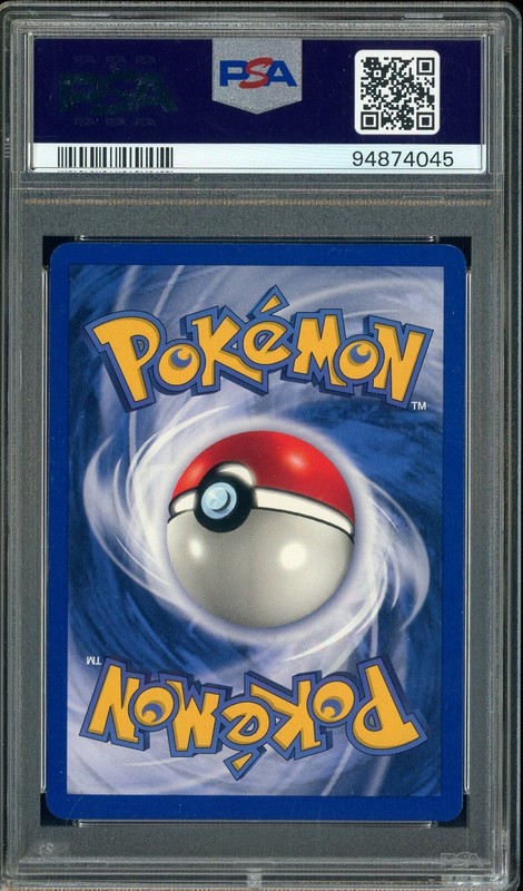 1999 Pokemon Game #10 Mewtwo - Holo PSA 9 MINT view 2