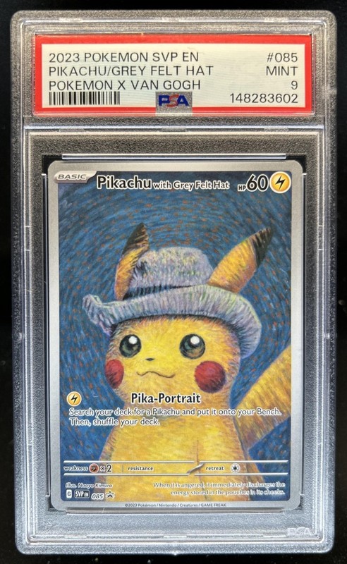 2023-25 Pokemon SV Black Star Promos Pikachu Full Art 2023 #085 PSA 9