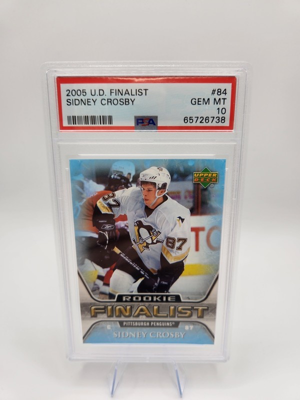 2005-06 Upper Deck NHL Finalist Sidney Crosby #84 RC PSA 10 Gem Mint 💎 