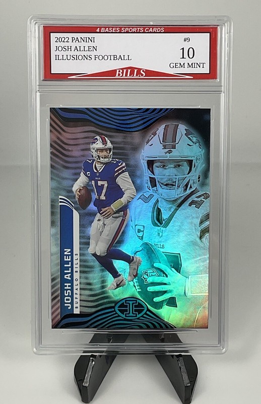 2022 Panini Illusions Josh Allen Buffalo Bills  Card #9 Gem Mint 10!