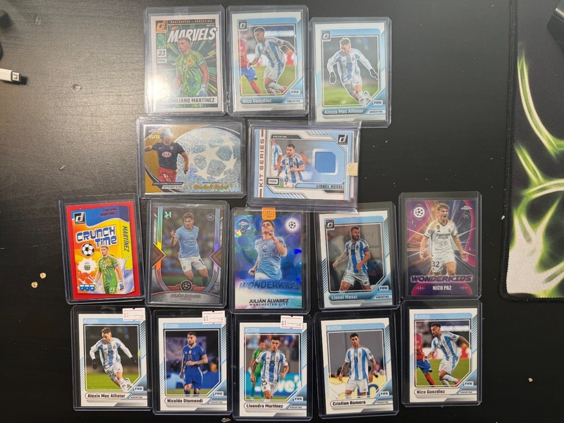 30 Soccer Cards Lot - Guaranteed 1 Auto&4 Numbered! chance of big hit-MysteryMix view 2
