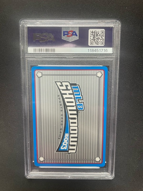 2003 MLB Showdown Ichiro Suzuki Trading Deadline Rookie Season #142 Foil PSA 10 view 2