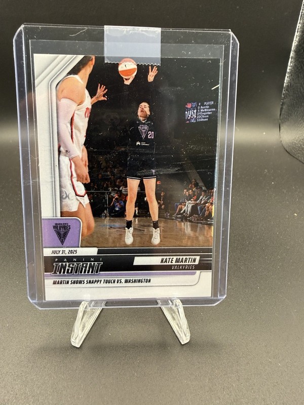 KATE MARTIN 2025 PANINI INSTANT WNBA #192 1st VALKYRIES Card Only 315 Made