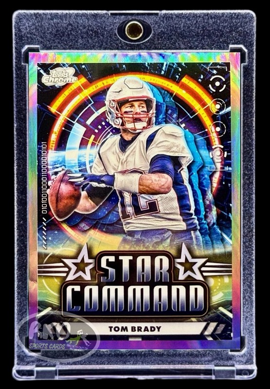 Tom Brady RARE SPACE REFRACTOR INVESTMENT CARD Non Auto Patriots MINT GOAT