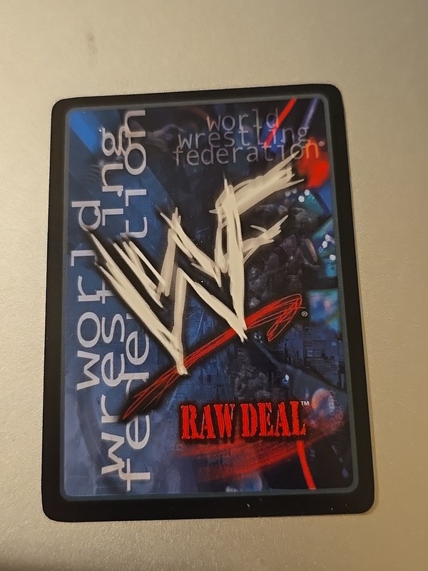 THE ROCK DWAYNE JOHNSON  WWF PROMO WRESTLING CARD SUPERSTAR ABILITY view 2