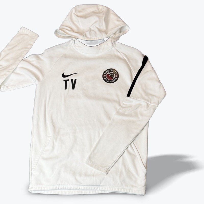 Nike Dri-FIT Soccer Training Hoodie Quick Touch Futbol TV Logo Mens Small