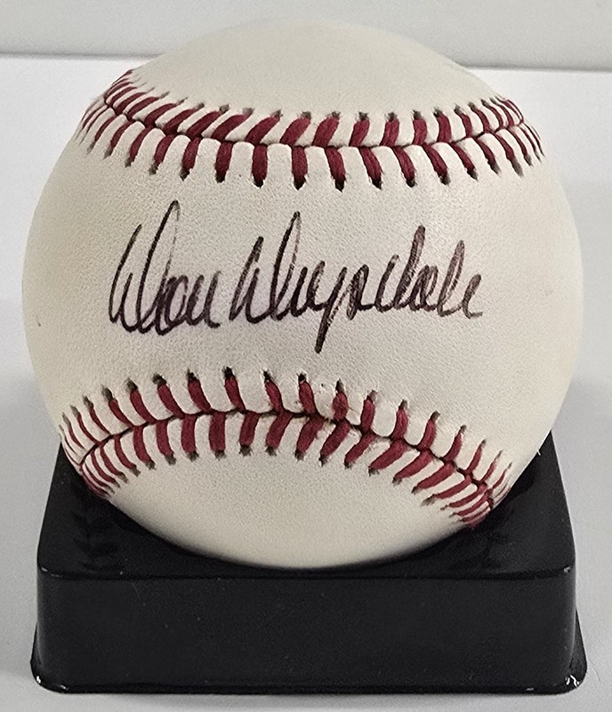 Don Drysdale Dodgers Autograph ONL Baseball Auto PSA (Clean) (B)