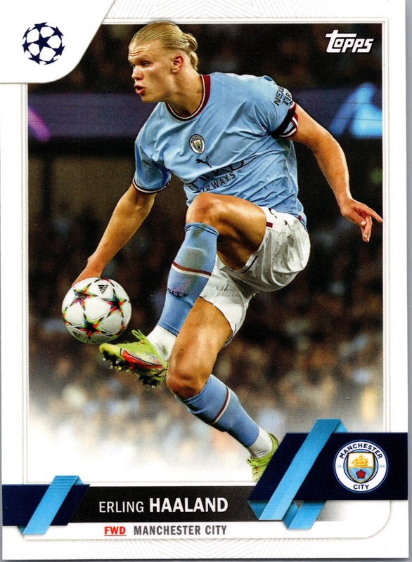 2022-23 Topps UEFA Club Competitions #99 Erling Haaland Norway