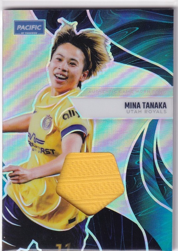 Mina Tanaka 2025 Parkside NWSL Pacific GAME USED MATCH WORN Jersey Relic