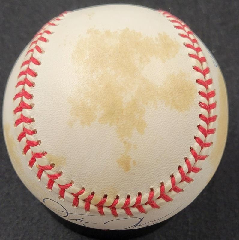 Frank Thomas signed American League AL Baseball autograph ~ PSA Sticker view 2