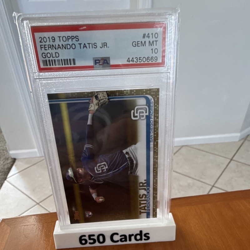 Fernando Tatis Jr. 2019 Topps Gold Rookie -  PSA 10