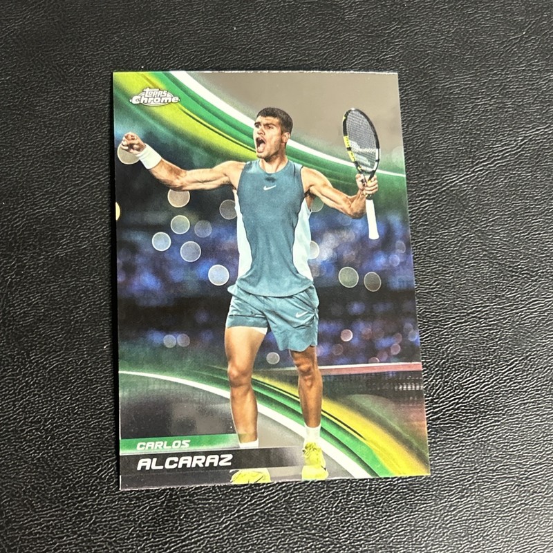 2025 Topps Chrome Tennis Carlos Alcaraz 