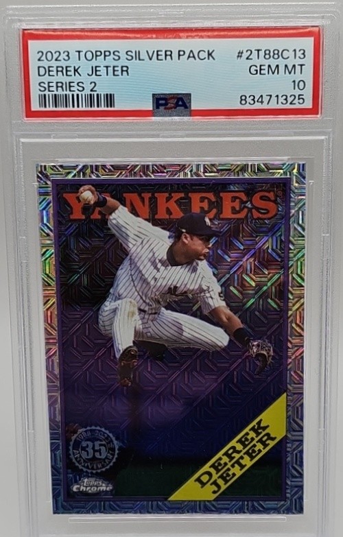 2023 Topps Derek Jeter 1988 Baseball 35th Anniversary PSA 10 New York Yankees
