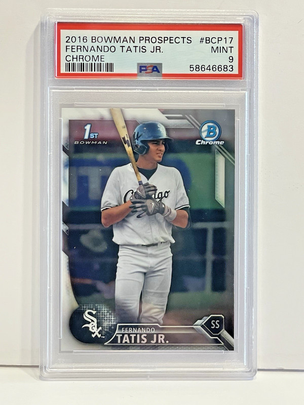 2016 Bowman Chrome Prospects Fernando Tatis Jr. #BCP17 Rookie - PSA MINT 9 💎