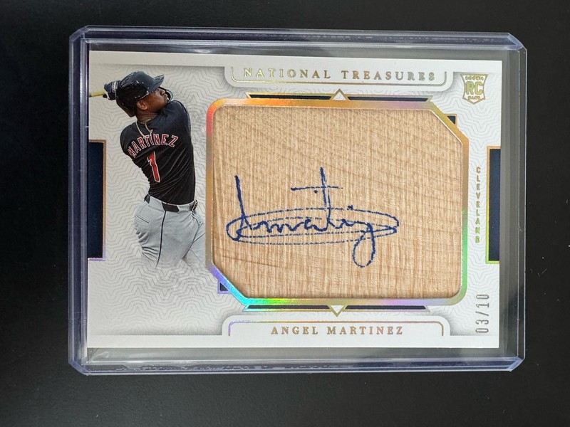 ANGEL MARTINEZ RC AUTO /10 2024 NATIONAL TREASURES RPA JUMBO LUMBER