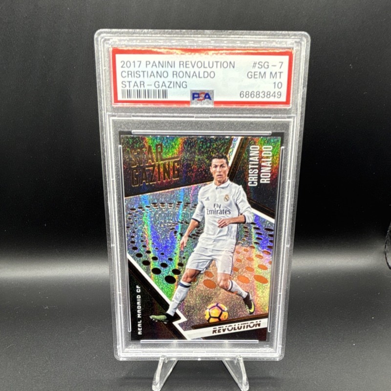 Panini 2017 Revolution Star-Gazing Cristiano Ronaldo #SG-7 PSA 10 Real Madrid