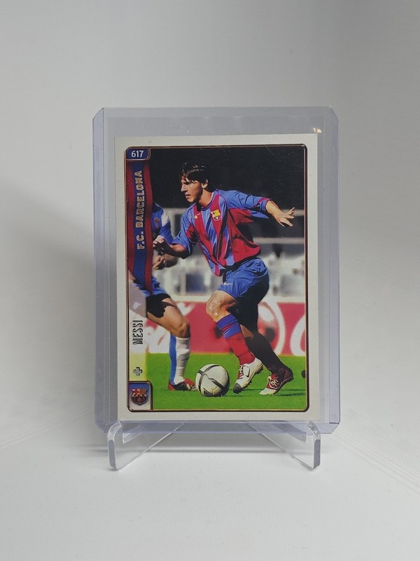 2004-05 Mundicromo Las Fichas de la Liga - Lionel Messi #617 (RC) *CHASER PACK*