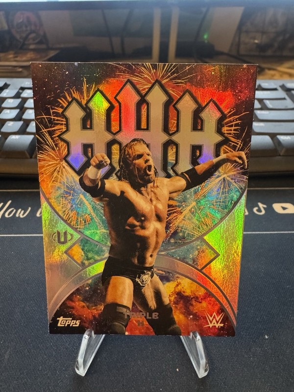 2025 Topps Universe WWE Triple H #NMS-40 Namesakes