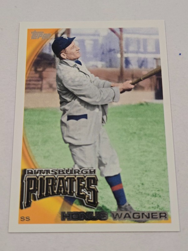 2010 Topps - Legend Variation Honus Wagner #600