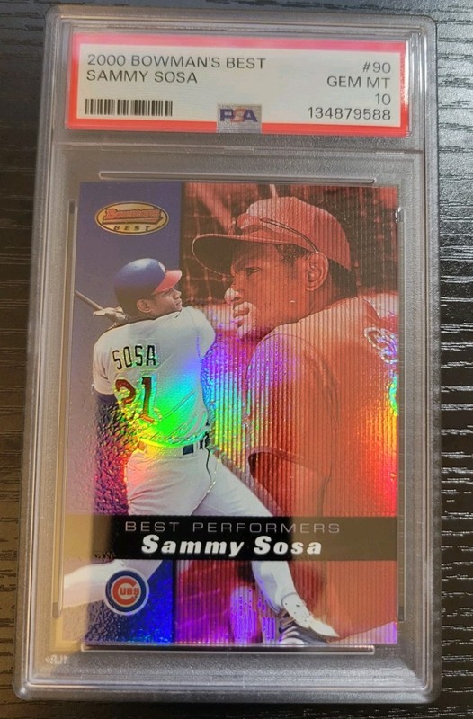 2000 Bowmans Best MLB - Sammy Sosa # 90   PSA GEM  10     Chicago Cubs!