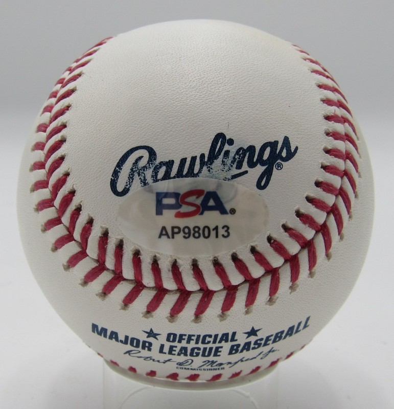 Gerrit Cole Signed/Autographed OML Baseball New York Yankees PSA/DNA 203608 view 2
