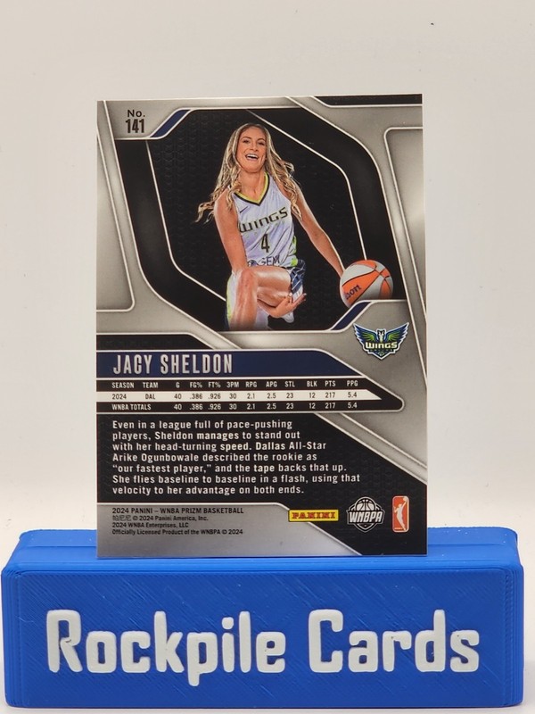 2024 Panini Prizm WNBA - Jacy Sheldon #141 (RC) view 2