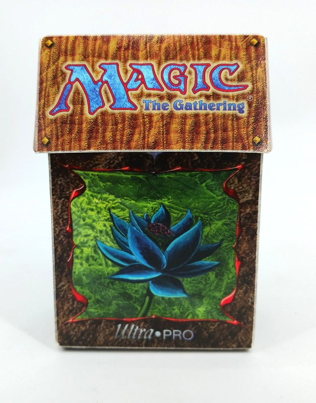 Vintage Black Lotus Juzam Djinn Ultra Pro Deck Box 1997 Magic the Gathering MTG