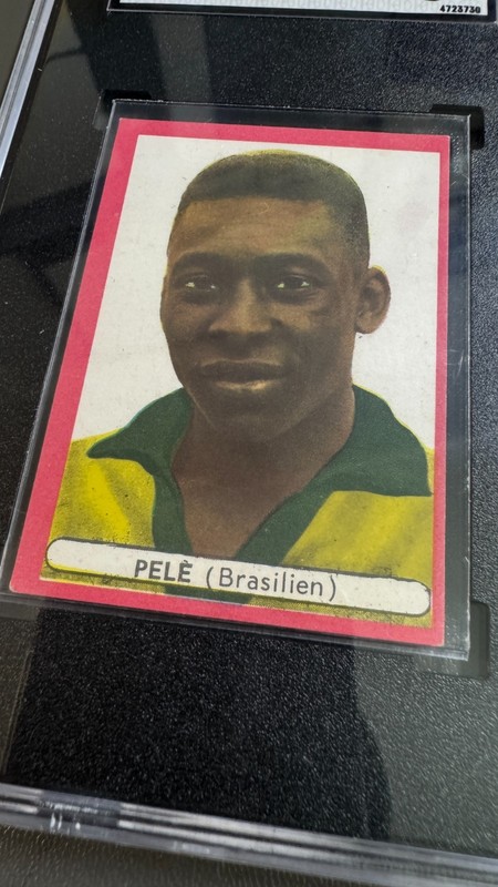 🌟⚽  1964-65 Sicker Verlag Pele #294 SGC 1.5 Brazil Soccer GOAT - SHIPS FAST! view 2