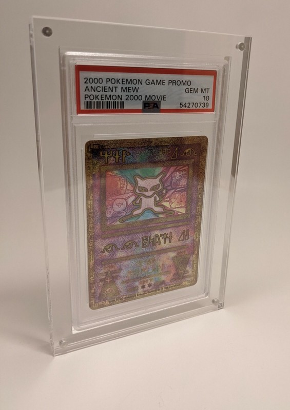 Pokemon Magic Baseball Soccer PSA Magnetic Acrylic Case / Display (Case Only) view 2