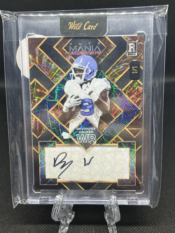 2023 Wildcard American Metallix - Devontez Walker 1/1 Auto