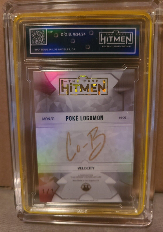 Case Hitmen  Charizard - Poke Logoman 1/1 Velocity Variation view 2