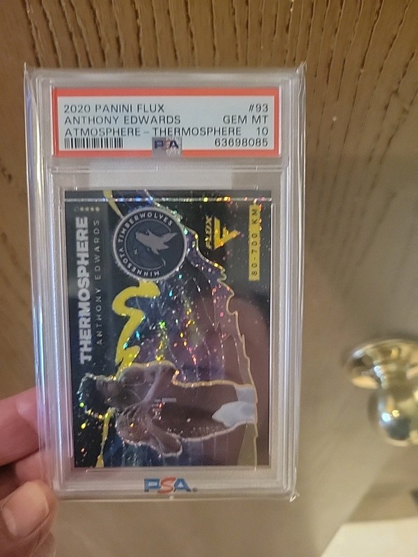 2020 Panini Flux Anthony Edwards Atmosphere-Thermosphere