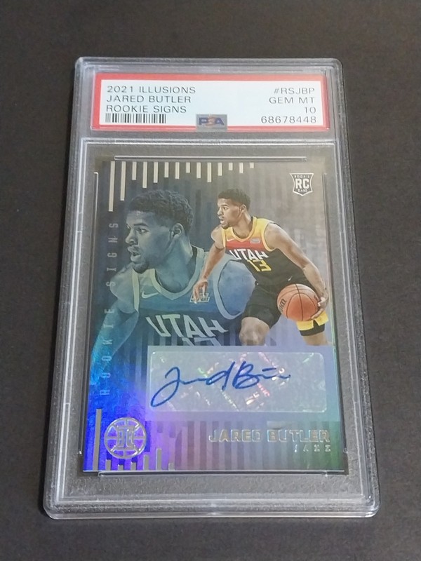 JARED BUTLER RC AUTO PSA 10 2021 Illusions Basketball Rookie Autograph Gem Mint