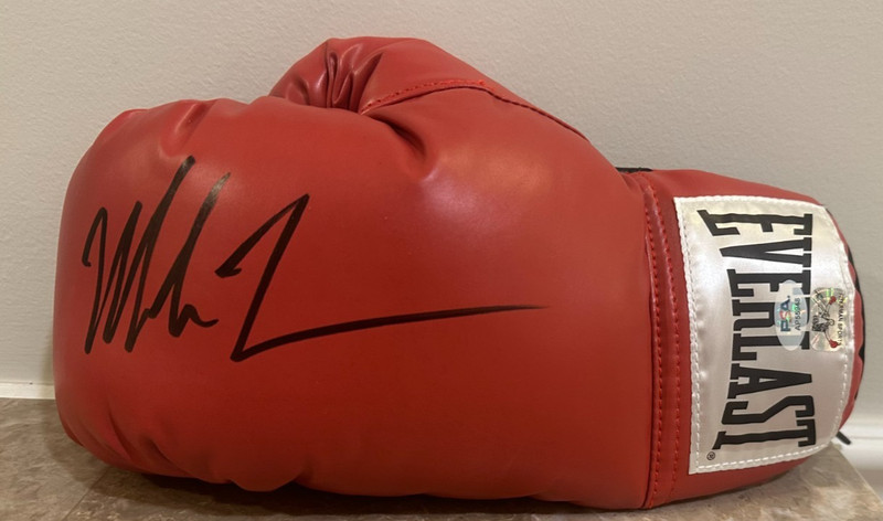 Signed Mike Tyson Boxing Glove - Everlast - Tyson Hologram & PSA Hologram COA 🥊