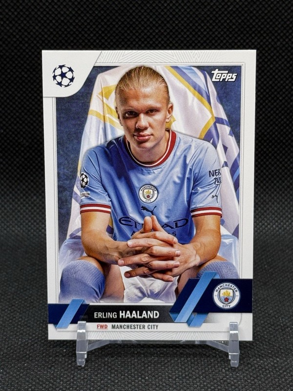 Erling Haaland 2022-23 Topps UCC Flagship SP Image Variation #99 Manchester City