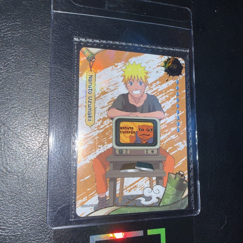 Naruto Shippuden - Naruto Uzumaki PSA Exclusive Promo Card SEALED  view 2