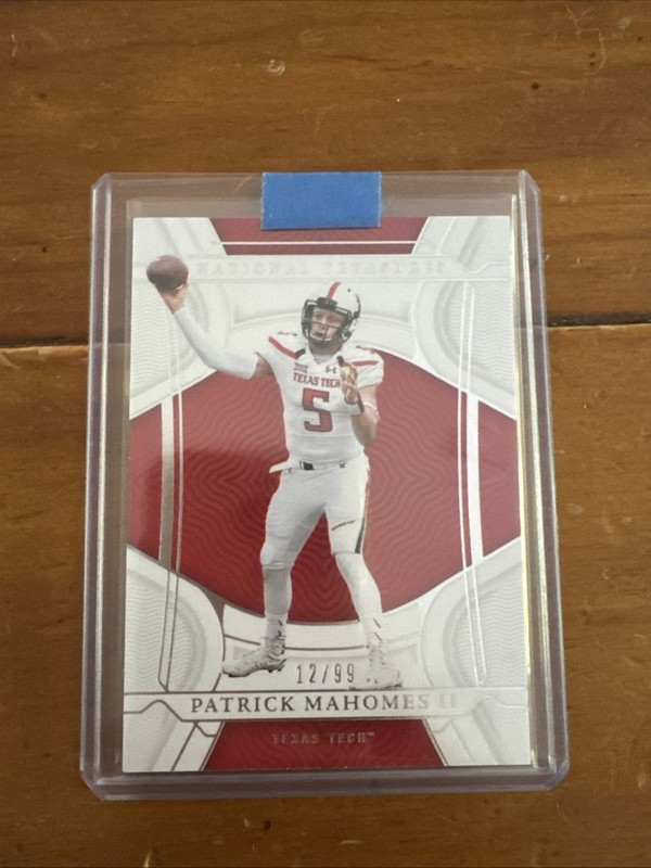 2022 Patrick Mahomes National Treasures /99 No. 31
