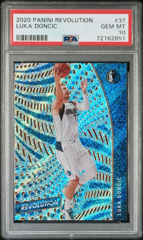 2020 PANINI REVOLUTION LUKA DONCIC #37 PSA 10