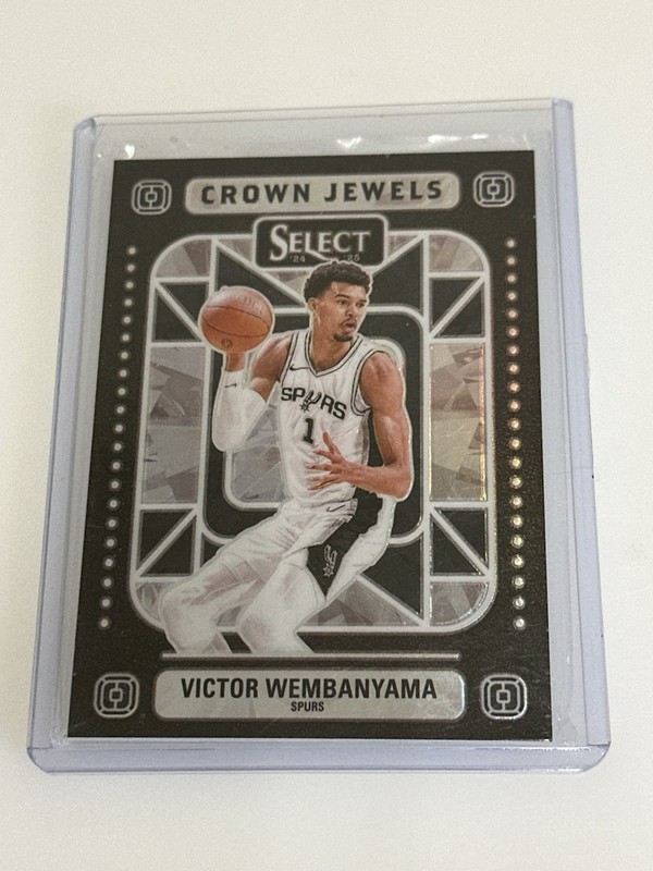 2024-25 Select Crown Jewels Prizm Victor Wembanyama #8 Spurs NBA WCF DPOY