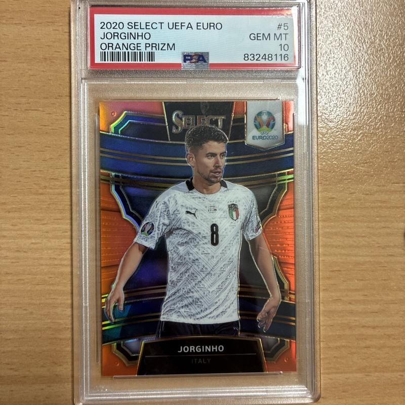2020 Panini Select Jorginho Orange /125 PSA 10 SSP Italy POP 2