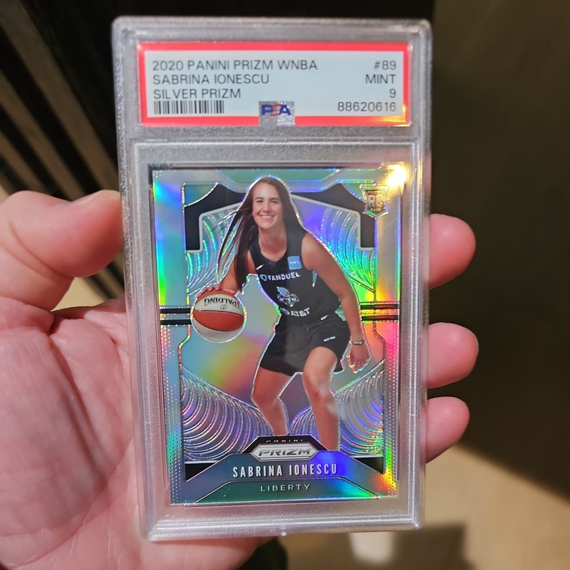 2020 Prizm WNBA Sabrina Ionescu #89 RC Silver Prizm PSA 9 