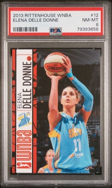 2013 Rittenhouse WNBA Elena Delle Donne Rookie PSA 8 Chicago Sky HOF