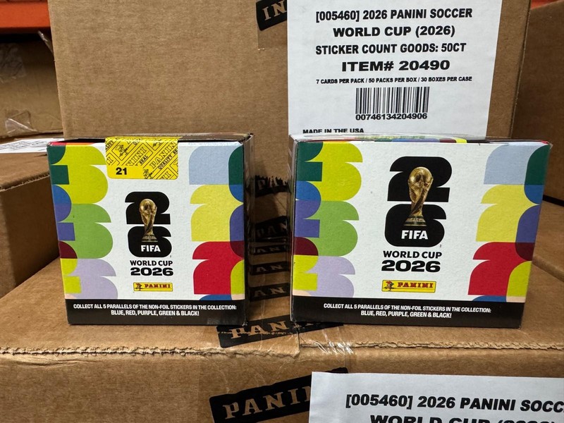 Panini FIFA World Cup 2026 Sticker Box 2 x Boxes Officia - SAME DAY SHIPPING!!! view 2