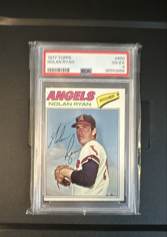 1977 Topps - Nolan Ryan #650 PSA 4