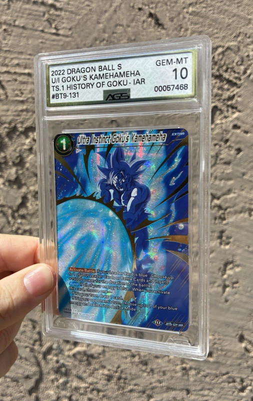 Ultra Instinct Goku's Kamehameha, Dragon Ball Super, AGS Gem Mint 10, BT9-131 view 2