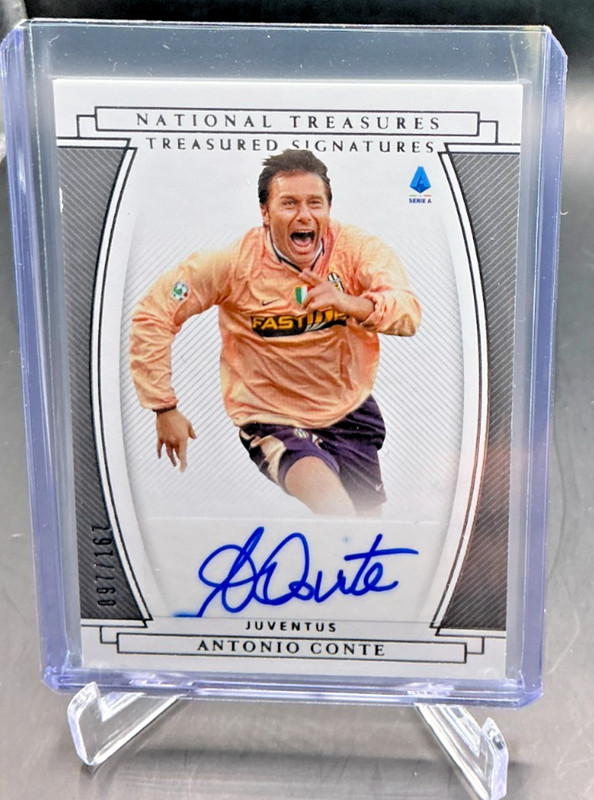 2020/21 Panini National Treasures ANTONIO CONTE AUTO 97/167