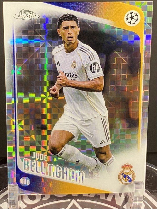 Jude Bellingham X-Fractor 2025-26 Topps Chrome UCC #64 Real Madrid