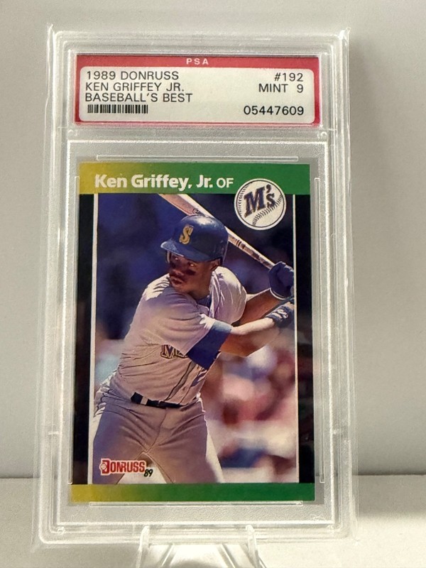 1989 Donruss Ken Griffey Jr #192 Baseball's Best PSA 9